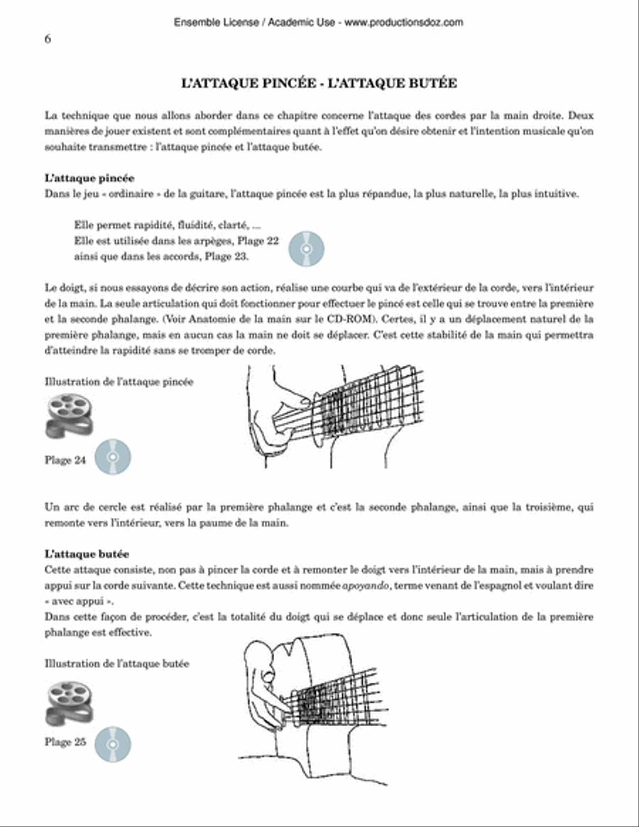 Effet Guitare Classical Guitar scores gallery preview page 6