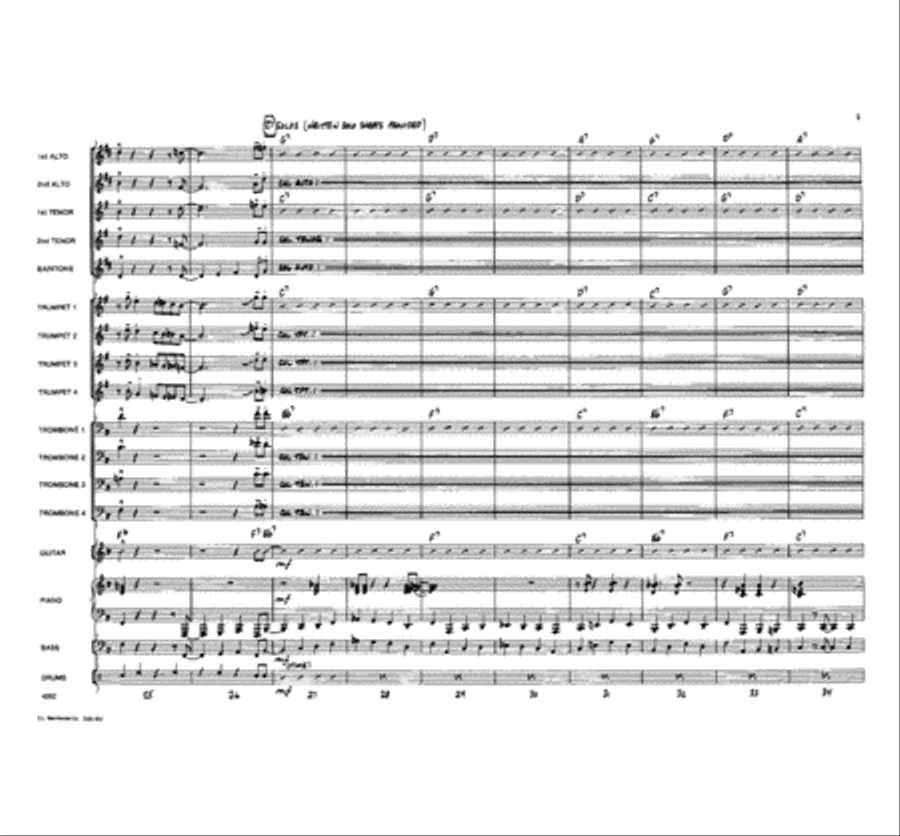 Bugle Boogie Blues Jazz Ensemble scores gallery preview page 5