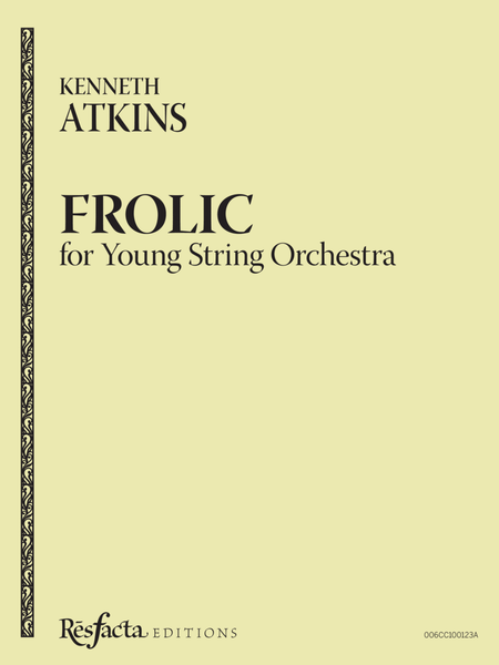FROLIC for Young String Orchestra image number null