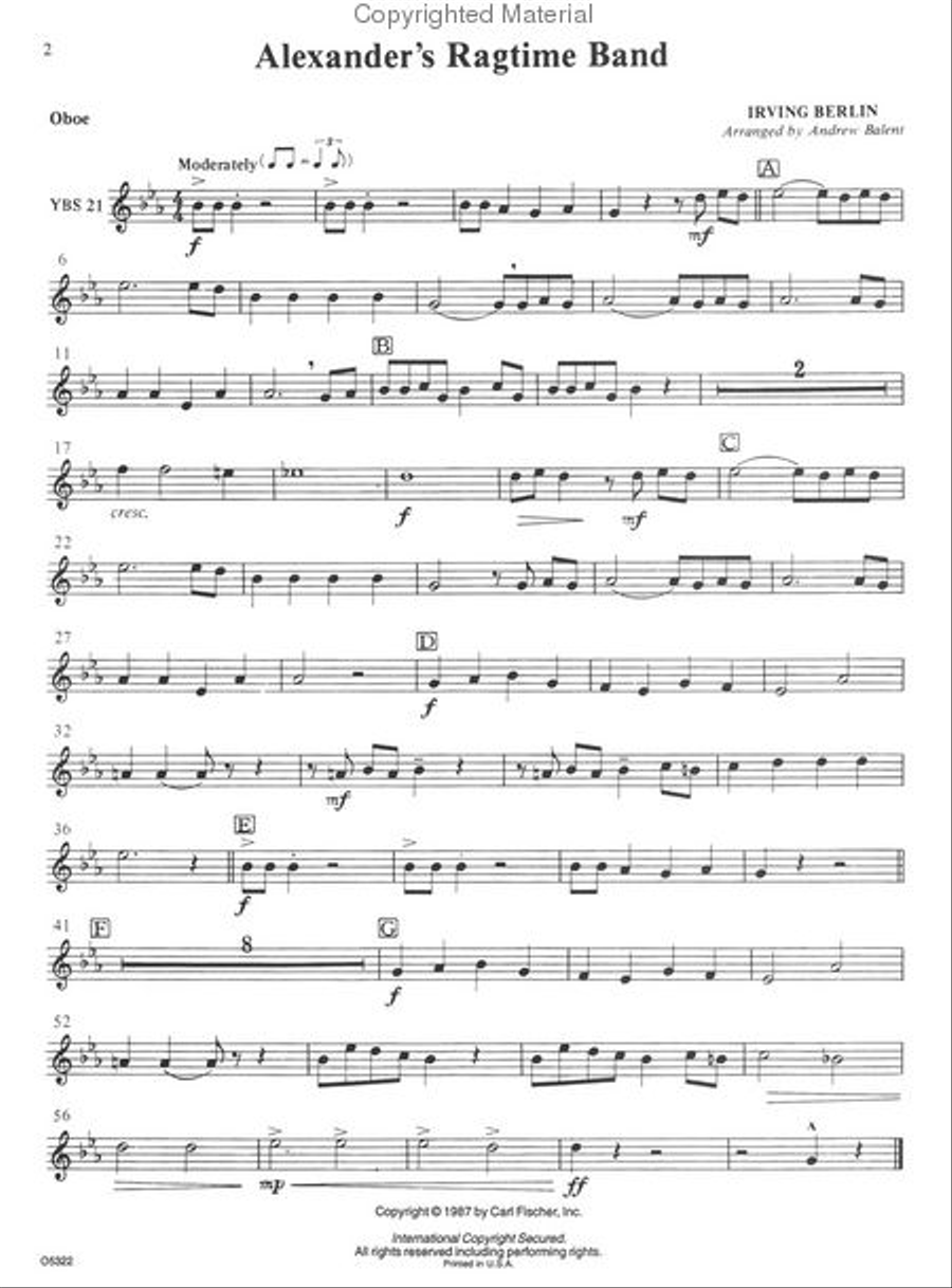 Sounds Spectacular Band Folio Concert Band Methods scores gallery preview page 2