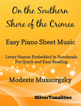 Book cover for On the Southern Shore of the Crimea Easy Piano Sheet Music