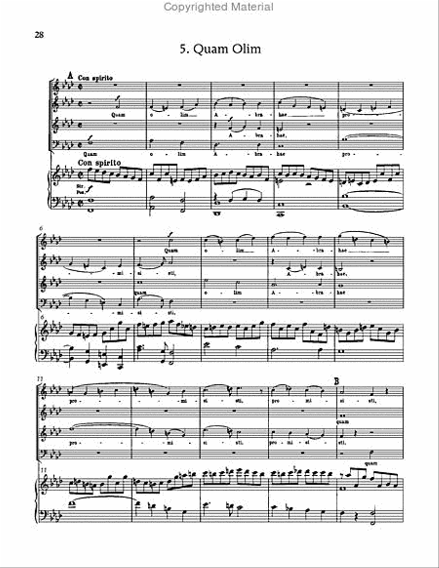 Requiem in D minor, WAB 39 Choir scores gallery preview page 28