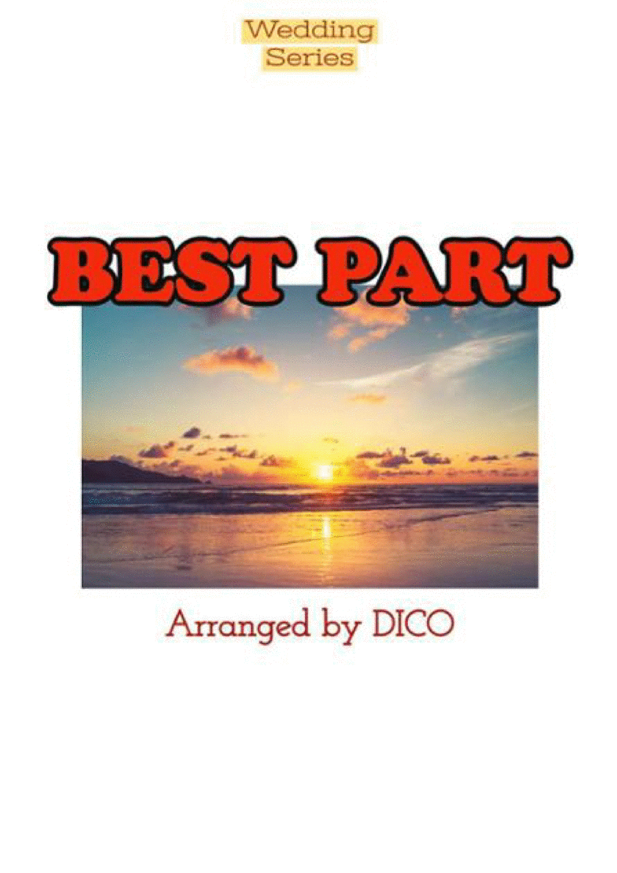 Best Part Best Part Piano scores gallery preview page 1