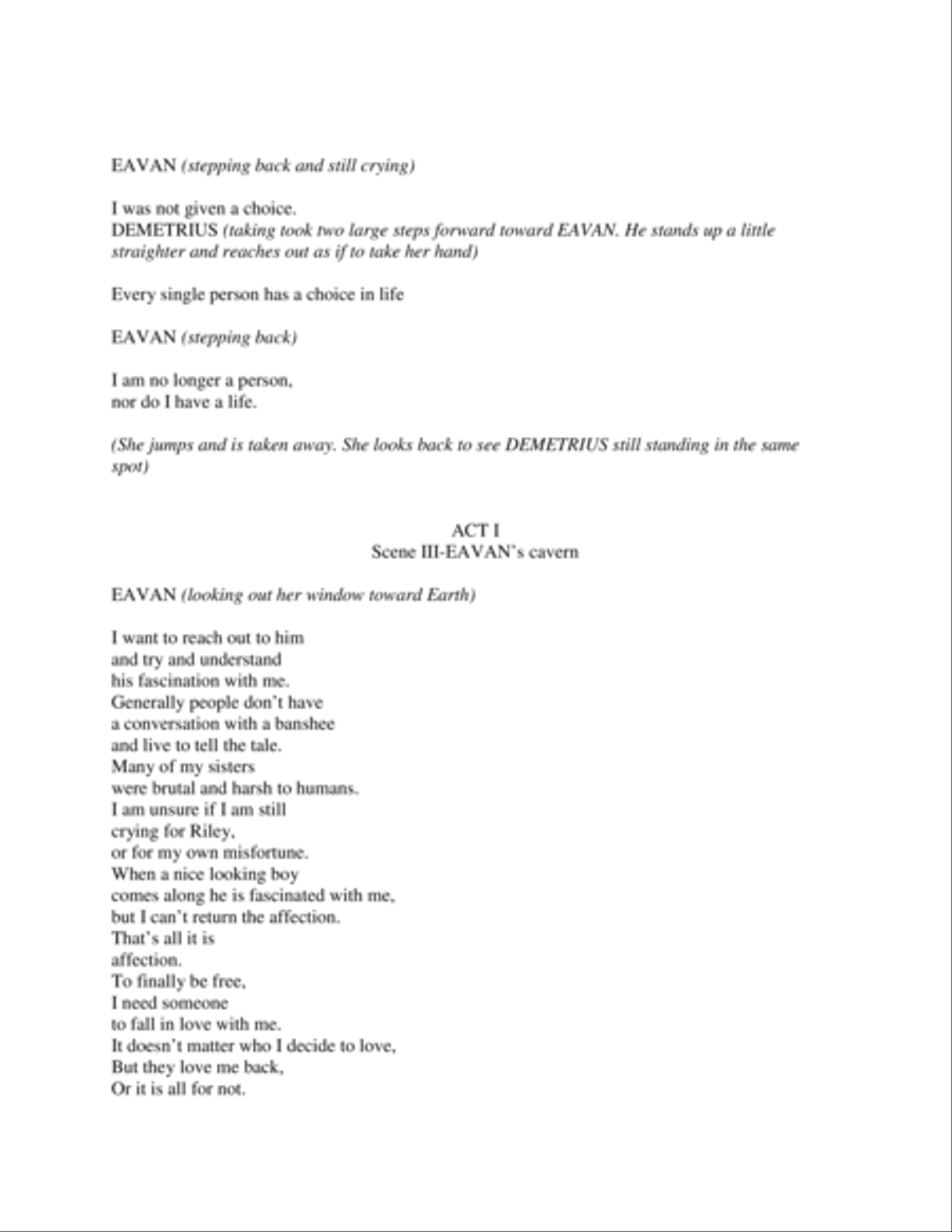 Eavan (Libretto) Voice Solo scores gallery preview page 5