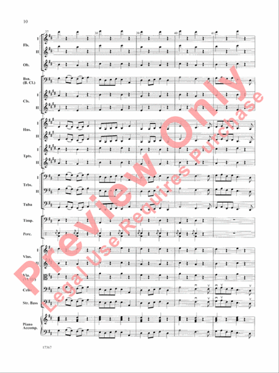 March Prelude Full Orchestra scores gallery preview page 11