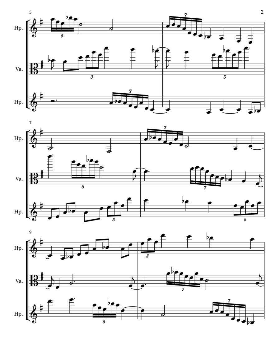Children's Musing 42 Small Ensemble scores gallery preview page 2