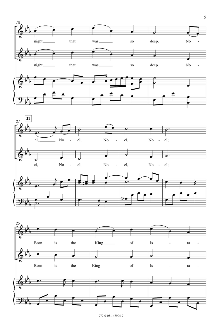 The First Noel 2-Part scores gallery preview page 3
