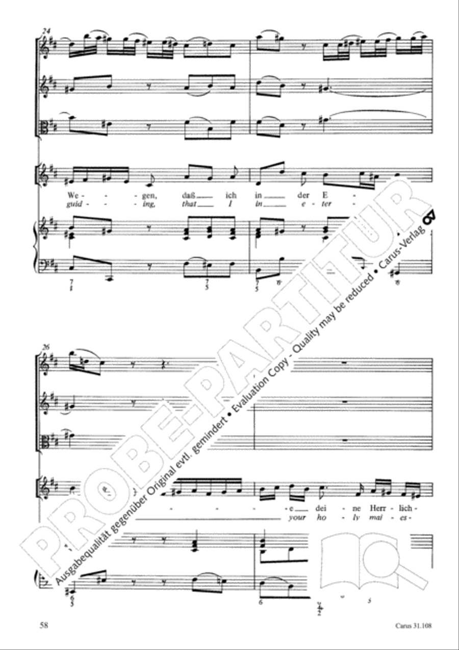 Now it is good, that I am leaving (Es ist euch gut, dass ich hingehe) ATB scores gallery preview page 59
