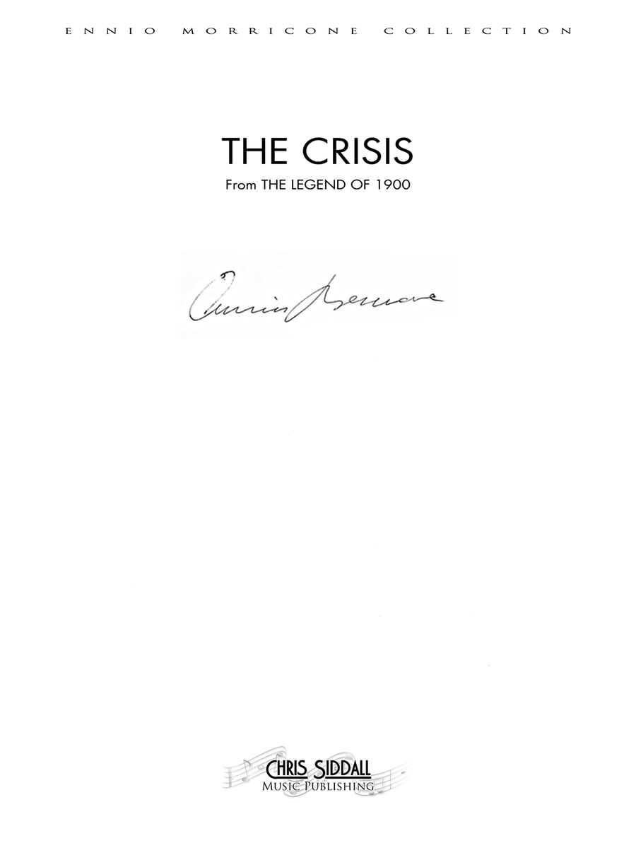 The Crisis from THE LEGEND OF 1900 Small Ensemble scores gallery preview page 1