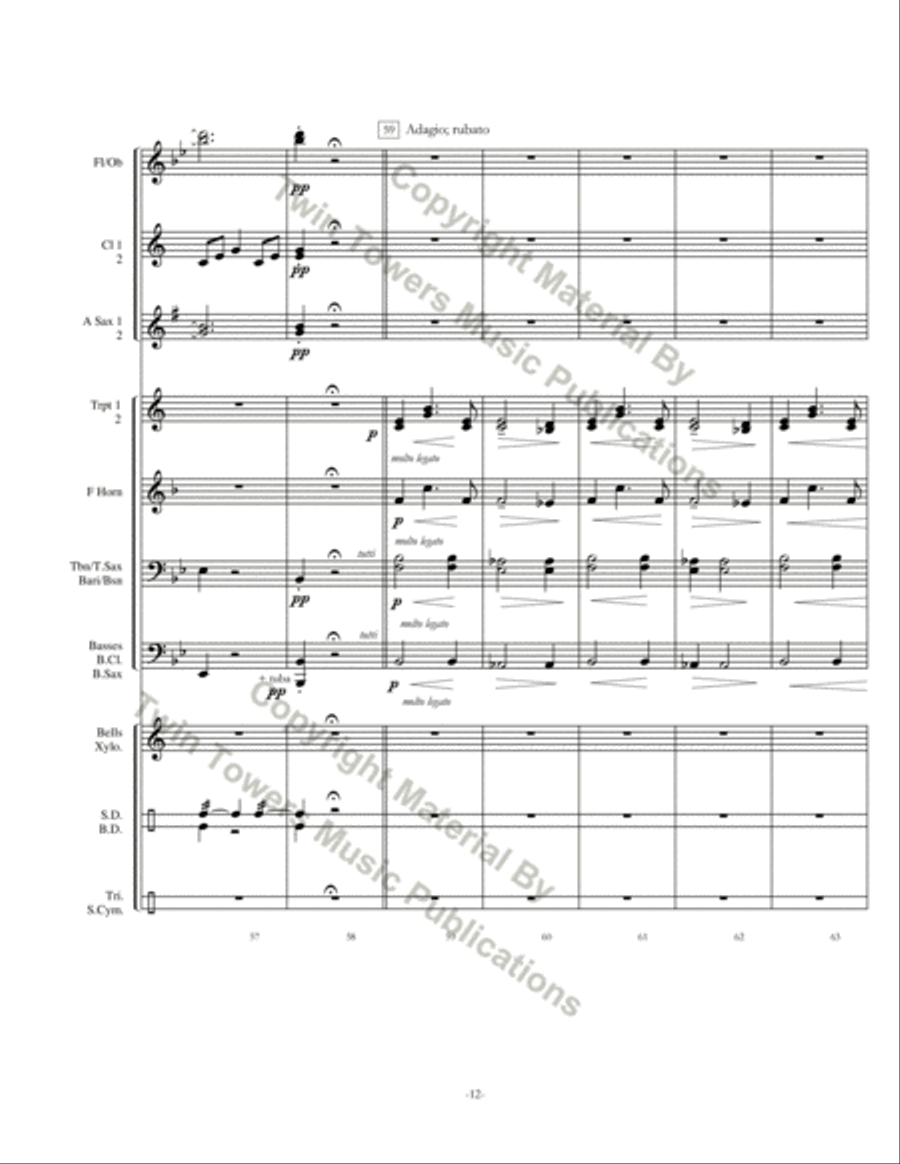 Rondo Concert Band scores gallery preview page 13