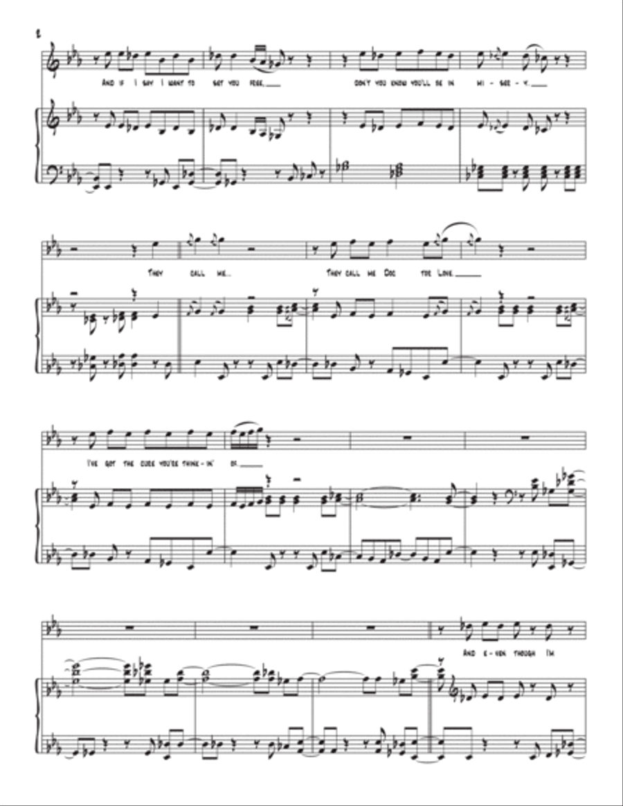 Calling Dr. Love Voice scores gallery preview page 2