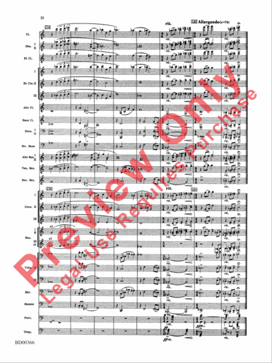 Rhythm of the Winds Concert Band scores gallery preview page 23