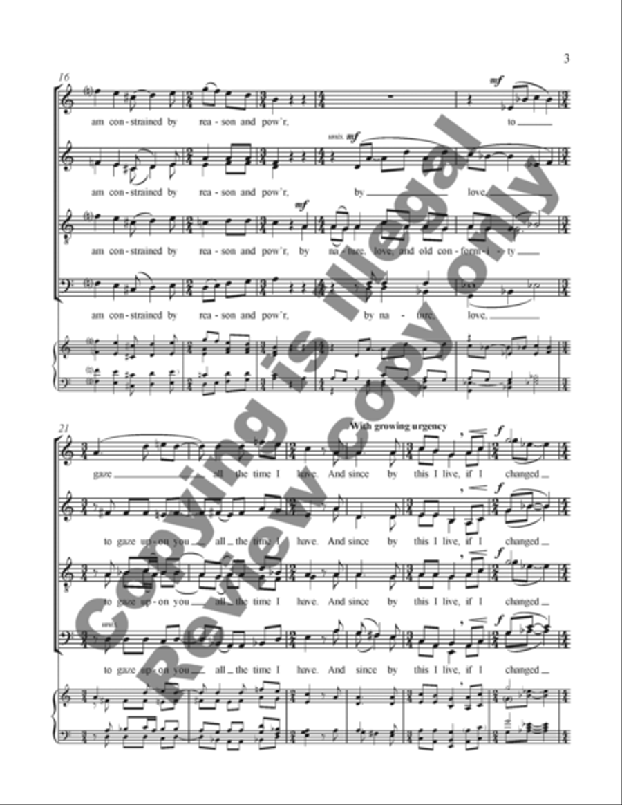 In love with the beautiful eyes Divisi scores gallery preview page 11