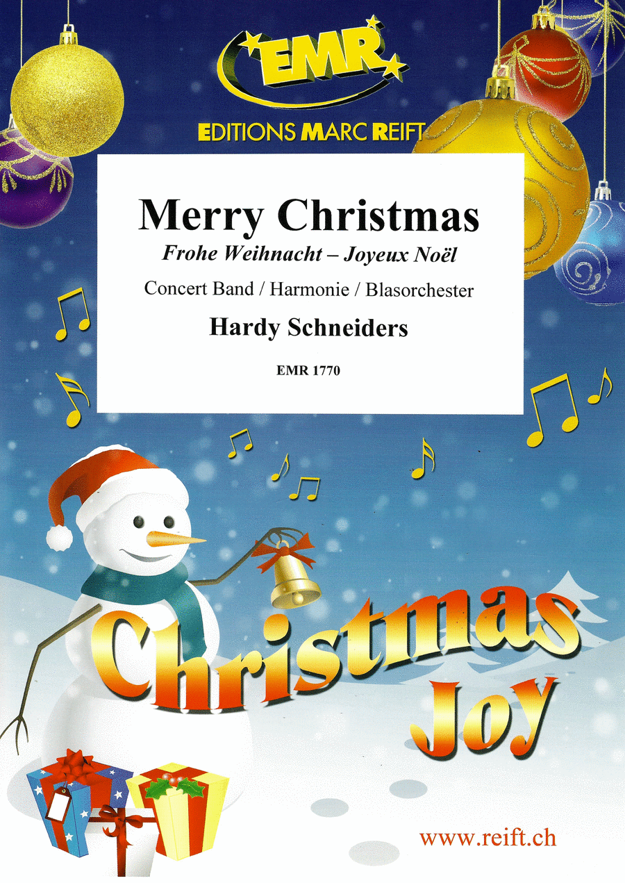 Merry Christmas Concert Band scores gallery preview page 1