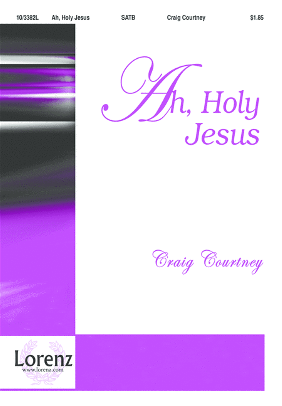 Ah, Holy Jesus 4-Part scores gallery preview page 2