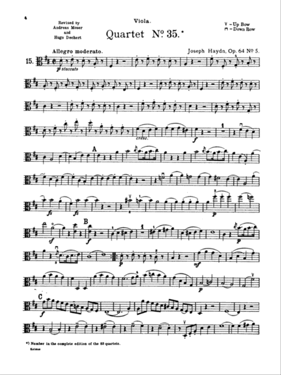 Thirty Celebrated String Quartets, Volume 2 String Quartet scores gallery preview page 9