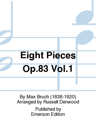 Book cover for Eight Pieces Op. 83 Vol. 1