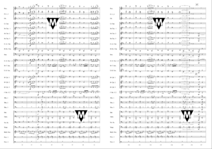Piccola Suite Italiana Concert Band scores gallery preview page 22