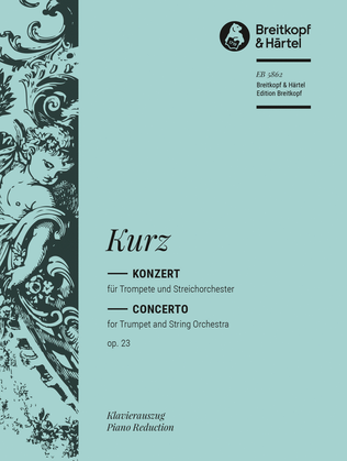 Book cover for Trumpet Concerto Op. 23