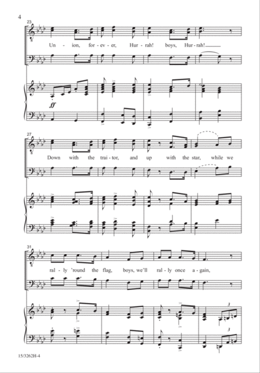 Battle Cry of Freedom TTB scores gallery preview page 4
