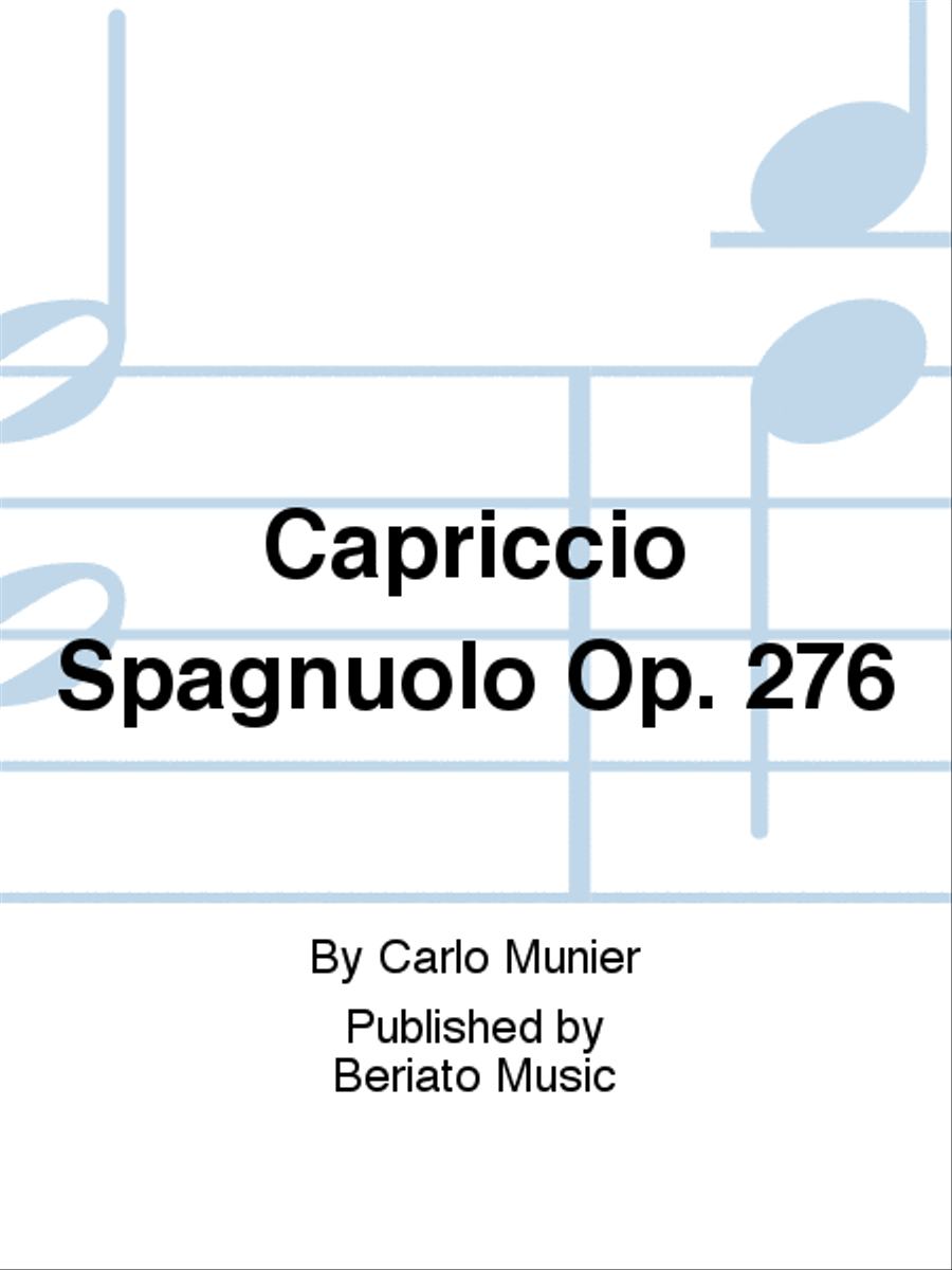 Capriccio Spagnuolo Op. 276 Mandolin scores gallery preview page 1