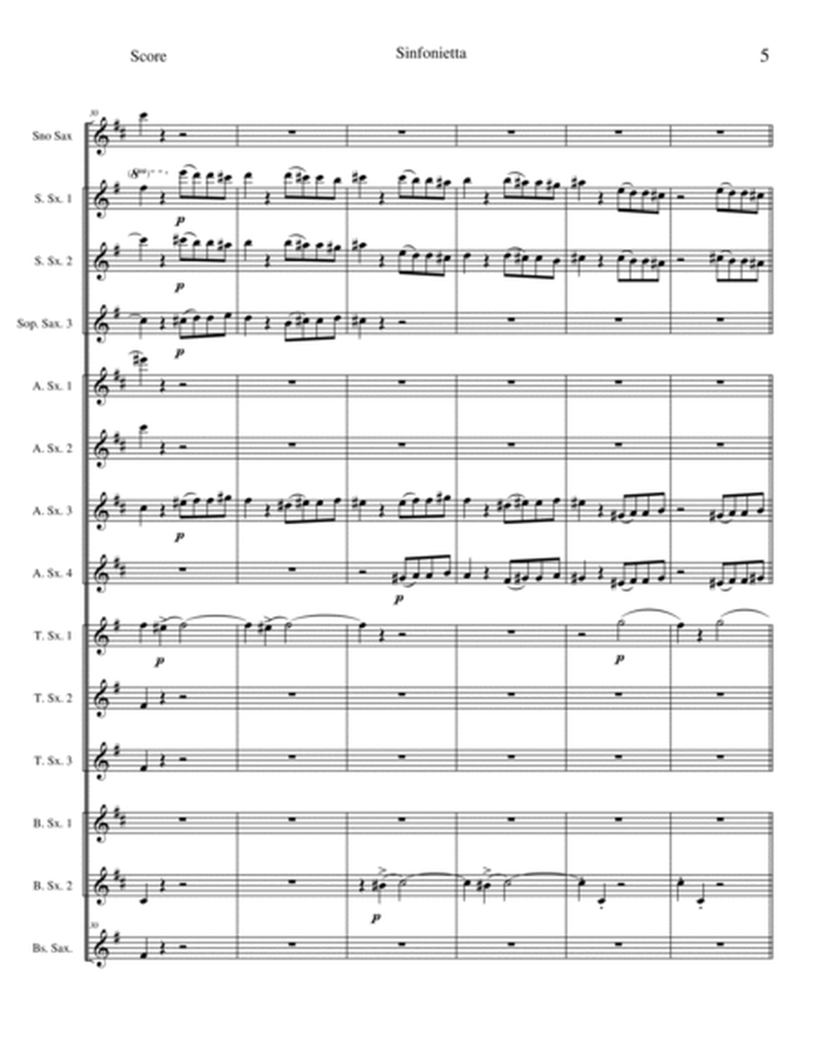 Sinfonietta - Opus 188 image number null