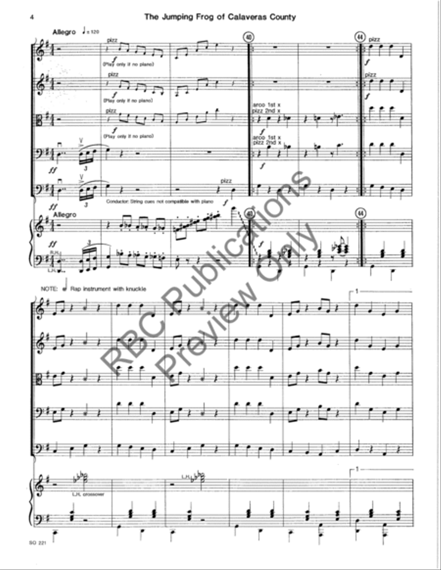 Gold Country (Score) Gold Country (Score) String Orchestra scores gallery preview page 5