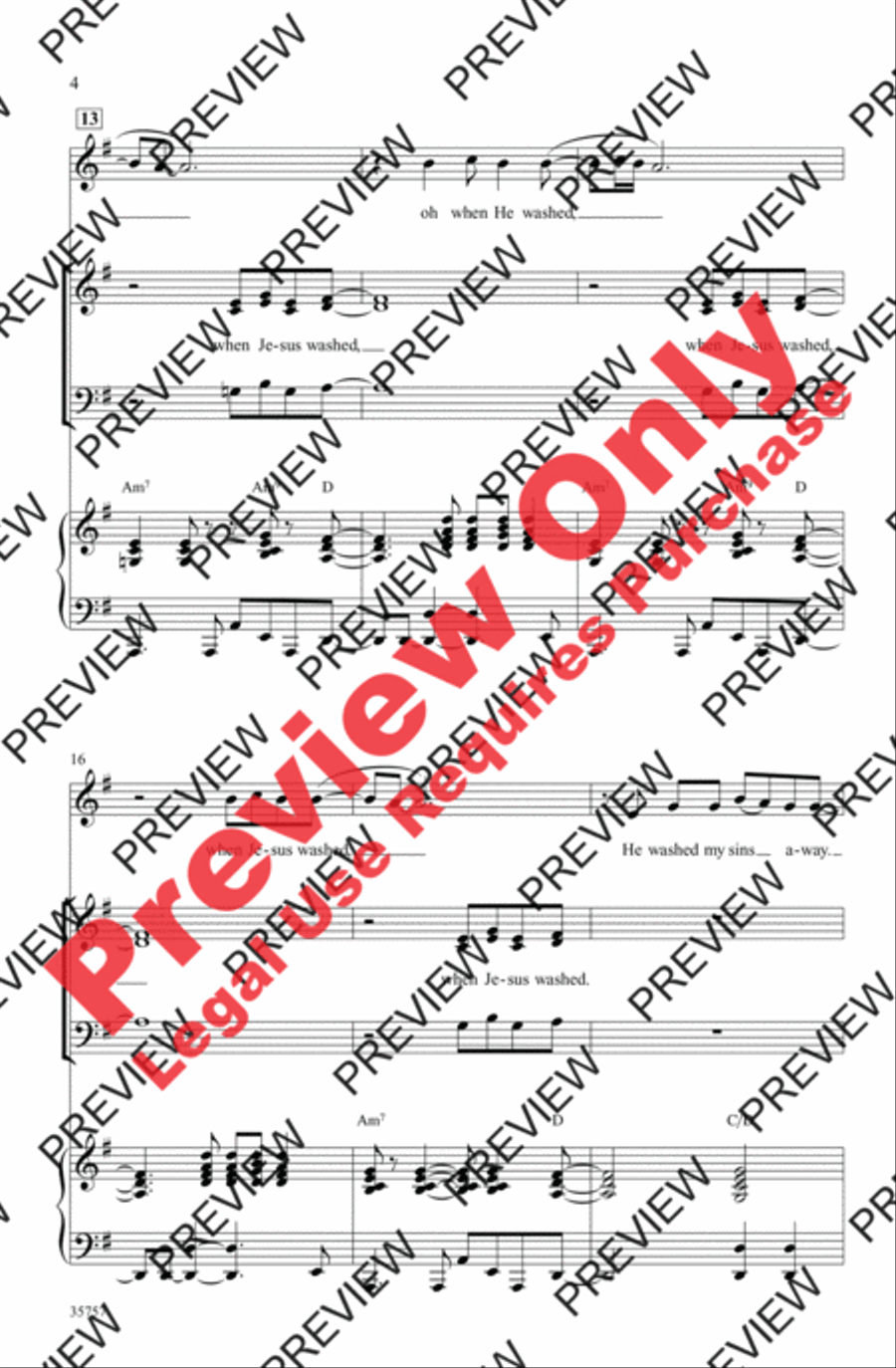 Oh Happy Day Oh Happy Day 4-Part scores gallery preview page 4