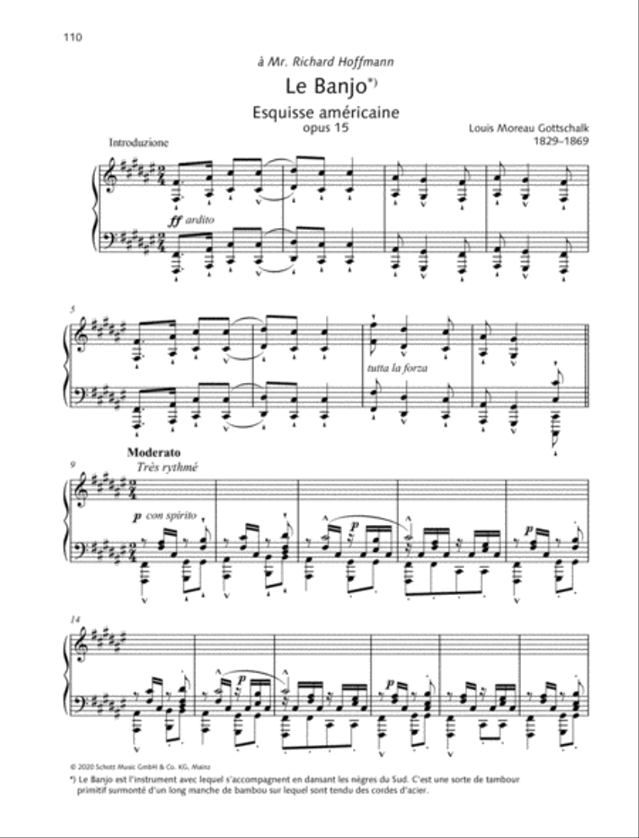 Le Banjo Piano Solo scores gallery preview page 2