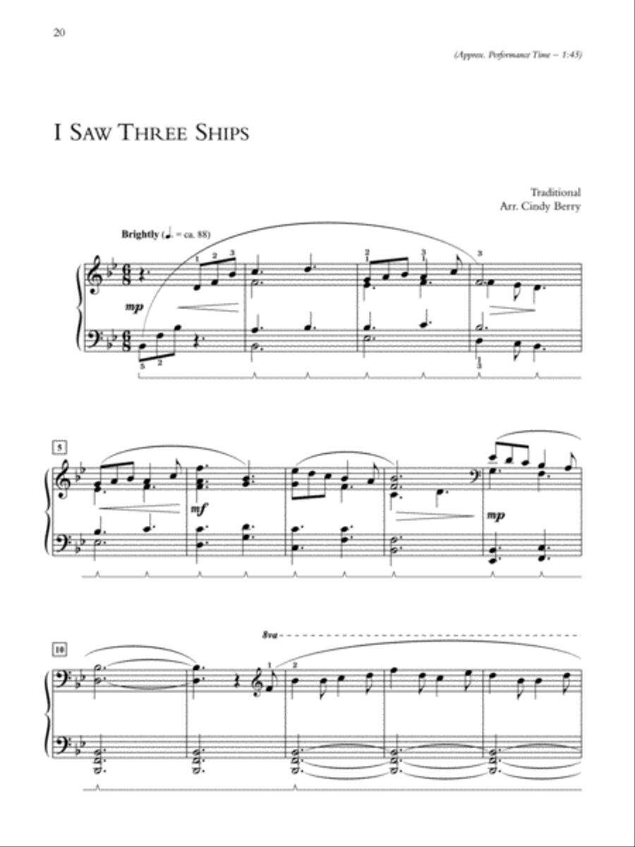 What Can I Play for Christmas?, Book 1 Piano Solo scores gallery preview page 3