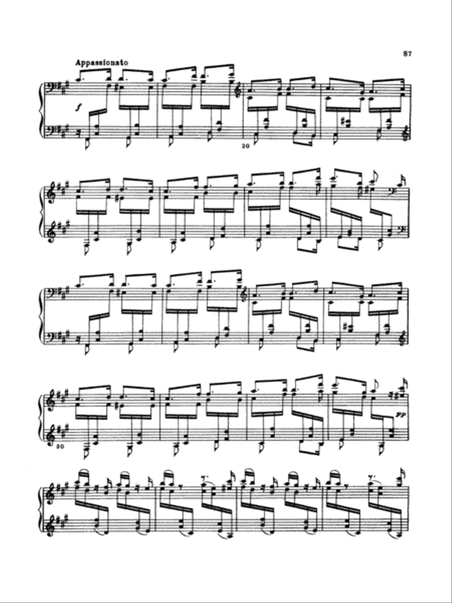 Rimsky-Korsakov: Piano Solos, Volume II Piano Solo scores gallery preview page 2
