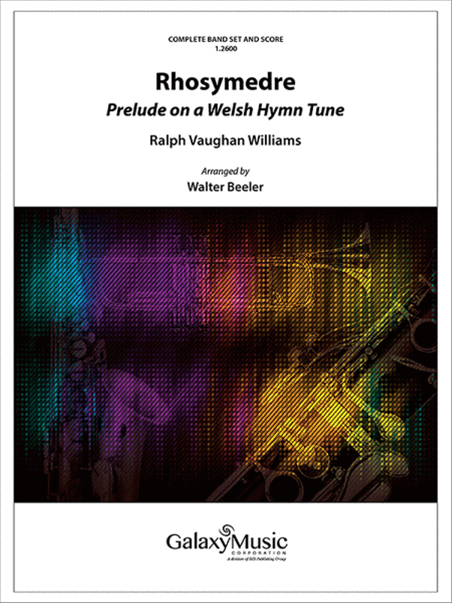 Rhosymedre, Prelude On a Welsh Hymn Tune Concert Band scores gallery preview page 1
