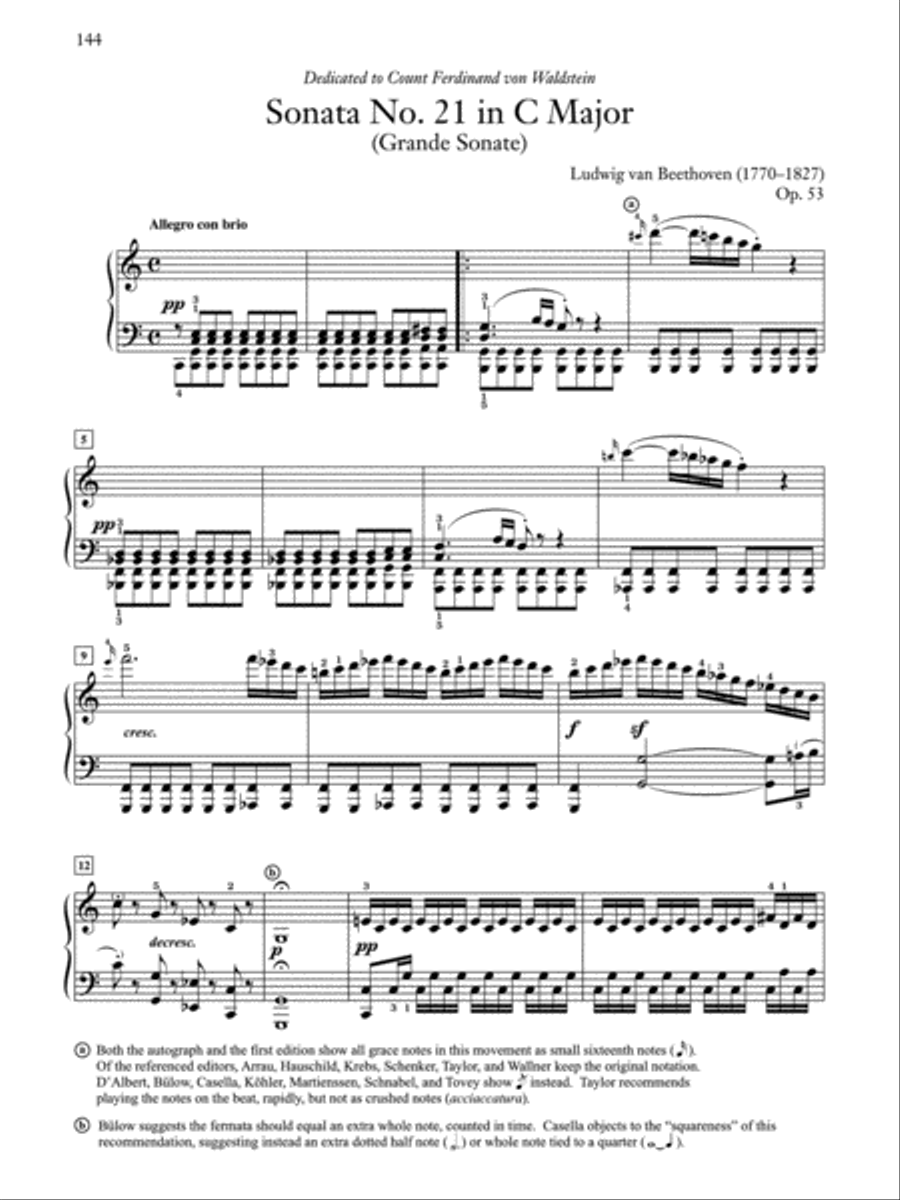 Beethoven -- Piano Sonatas, Volume 3 Piano Solo scores gallery preview page 4