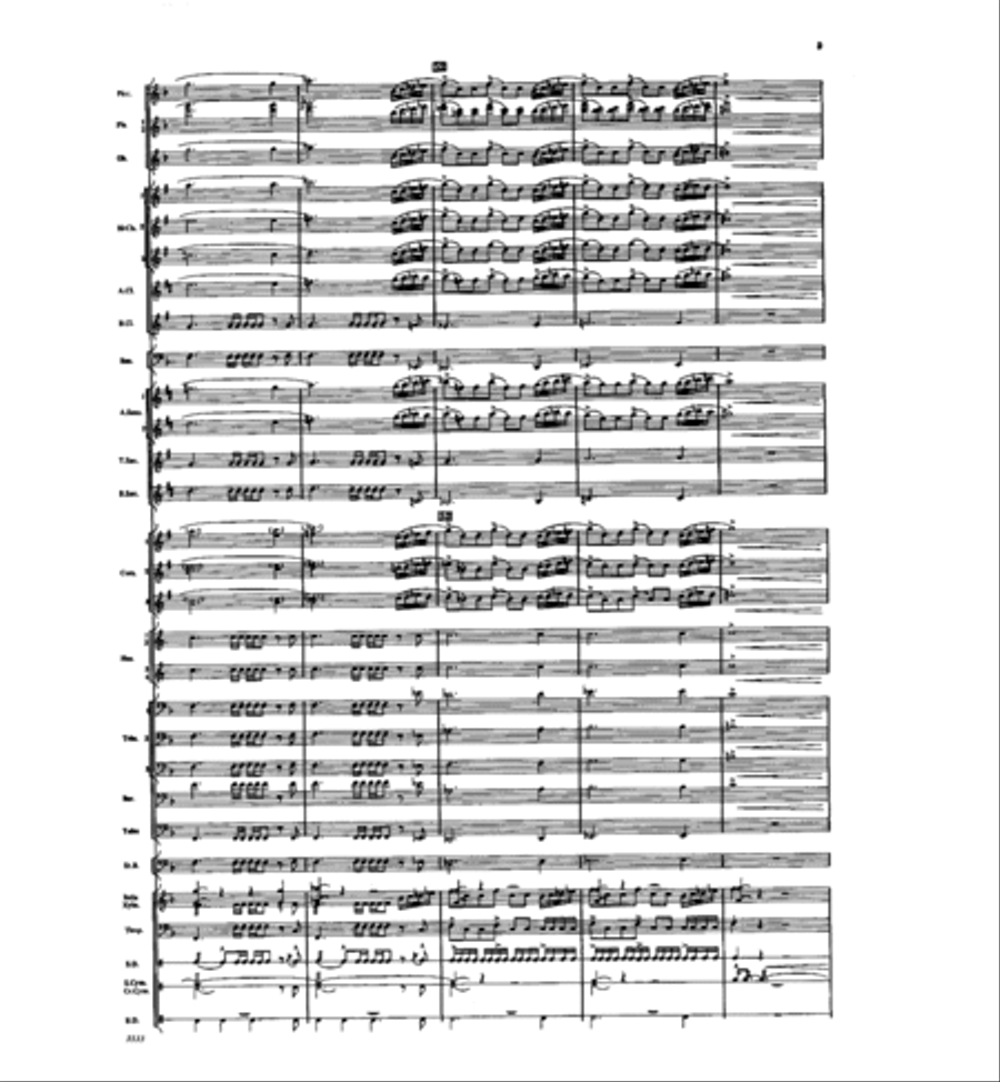 Sweet Land of Liberty Concert Band scores gallery preview page 9