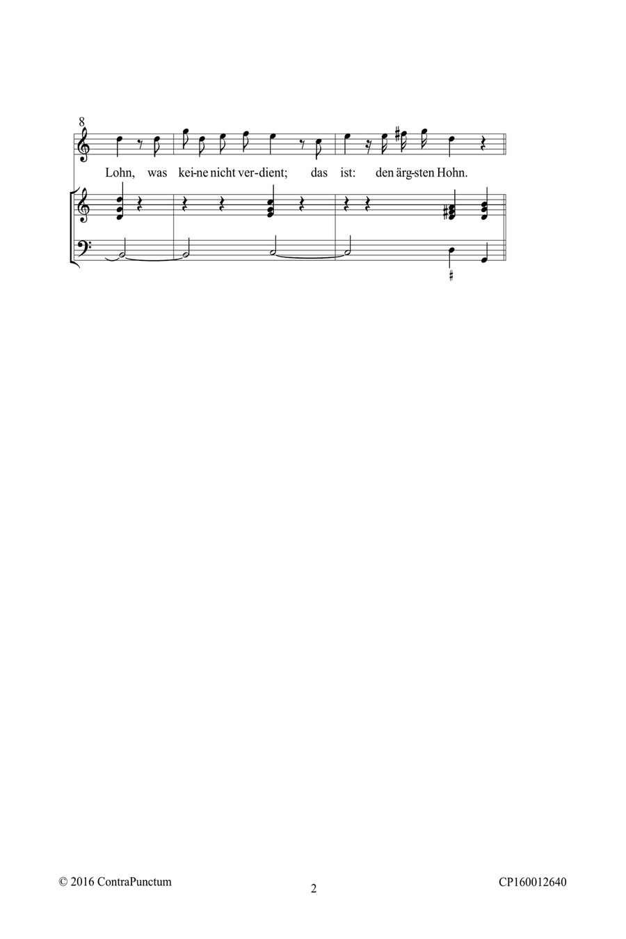 Harmonischer Gottesdienst TWV 1:356 Dieß ist der Gottes-Kinder Last Oboe Solo scores gallery preview page 6