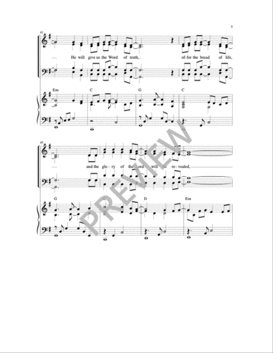 We Behold Our King We Behold Our King 4-Part scores gallery preview page 6