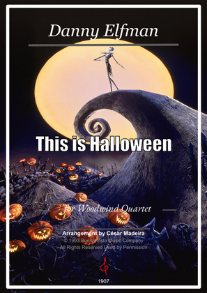 Book cover for This Is Halloween - Score Only
