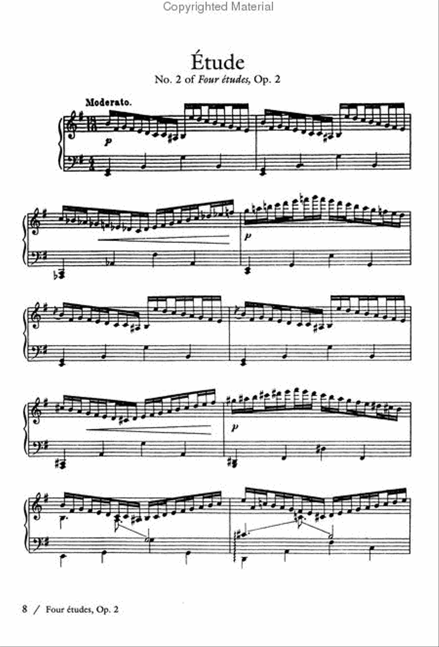 Sarcasms, Visions Fugitives and Other Short Works for Piano Piano Solo scores gallery preview page 3
