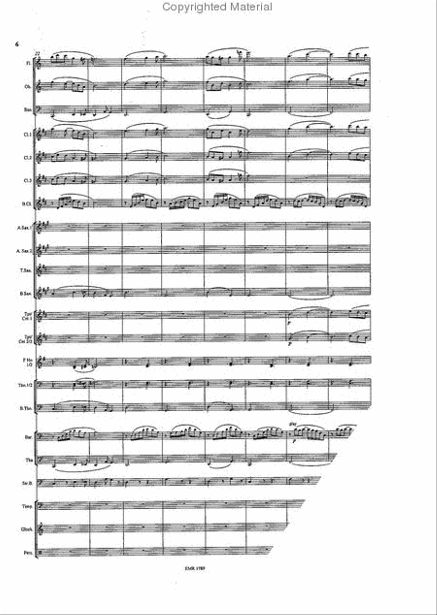 Dr. Zhivago Dr. Zhivago Concert Band scores gallery preview page 6