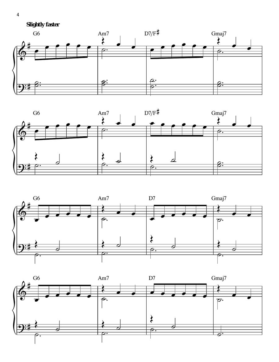 Planetarium Easy Piano scores gallery preview page 4