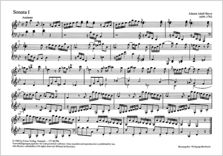 Six Sonatas (Sechs Sonaten)
