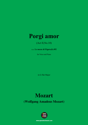 W. A. Mozart-Porgi amor(Act II,No.10),in G flat Major