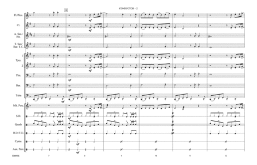 Thriller: Score Marching Band scores gallery preview page 2