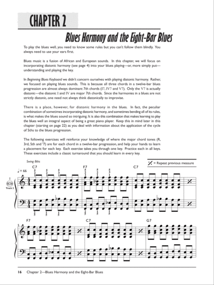 Complete Blues Keyboard Method Piano Method scores gallery preview page 5