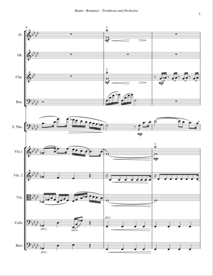 Romance for Trombone Solo and Orchestra image number null