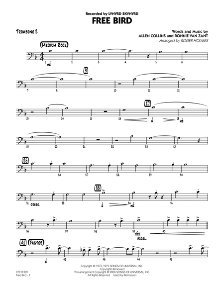Free Bird - Trombone 2