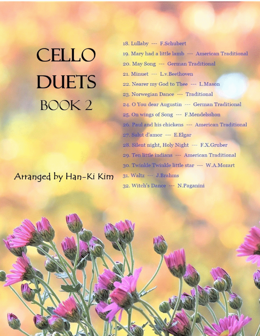 Cello Duets (Book 2) String Duet scores gallery preview page 1