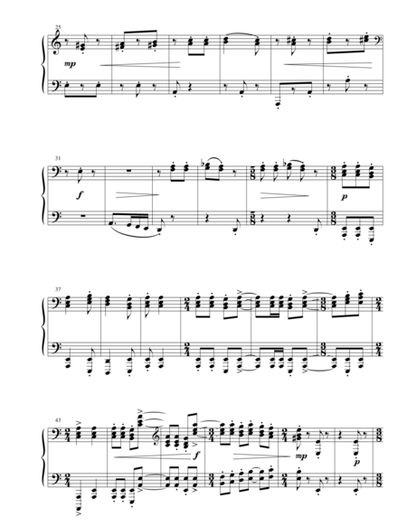 Three Moods for Piano, op. 1