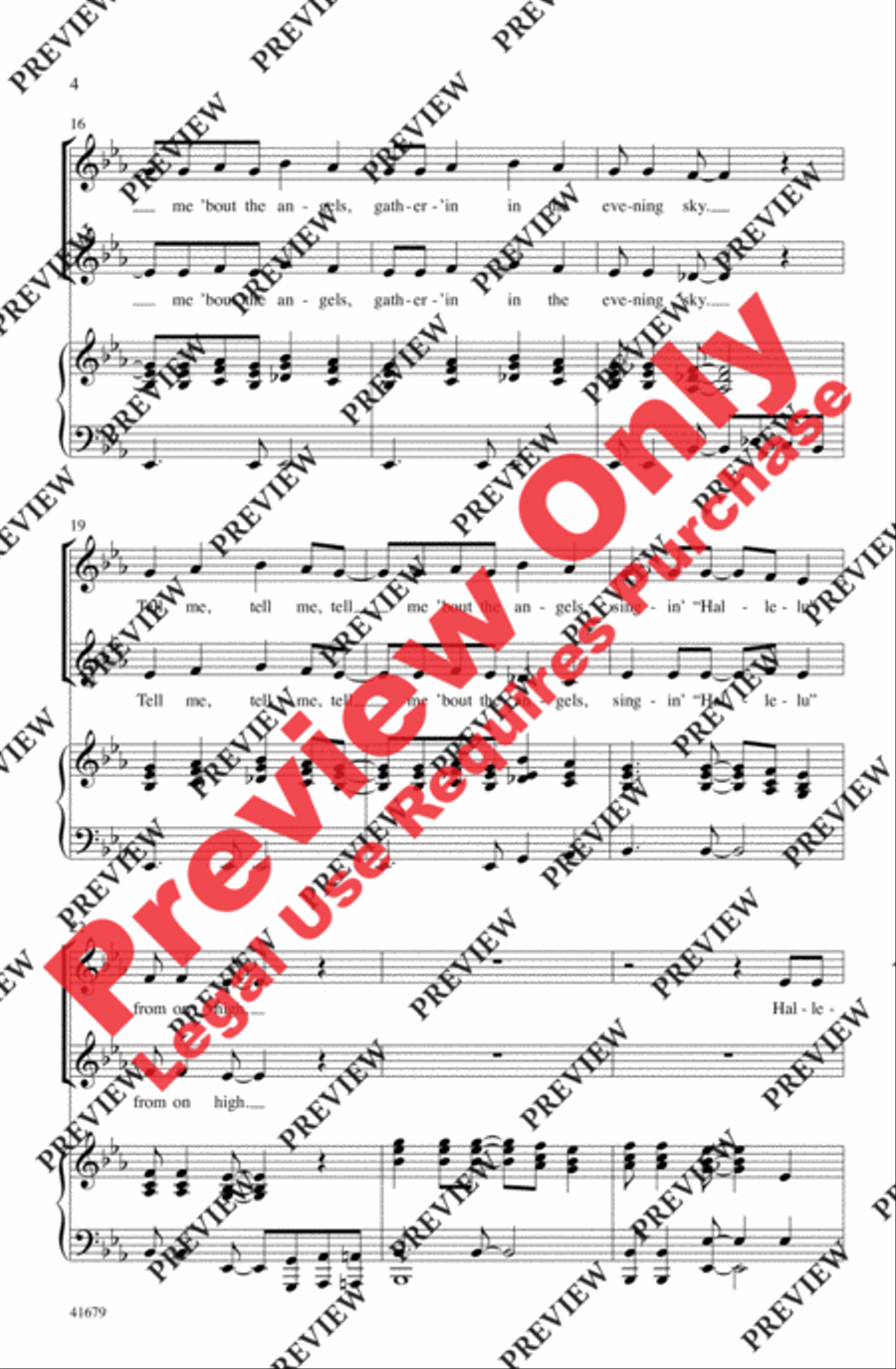 Tell Me, Tell Me! Tell Me, Tell Me! 2-Part scores gallery preview page 4