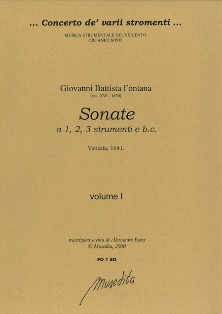 Sonate a 1, 2, 3 (Venezia, 1641)